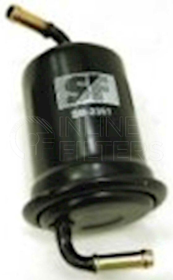 Inline FF31042. Fuel Filter Product – Push On – Round Product Fuel filter product