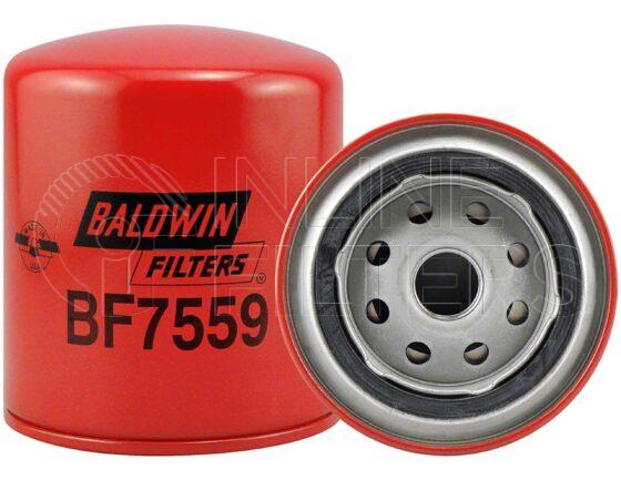 Inline FF31076. Fuel Filter Product – Spin On – Round Product Fuel filter product