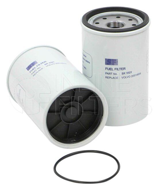 Inline FF31102. Fuel Filter Product – Spin On – Round Product Fuel filter product