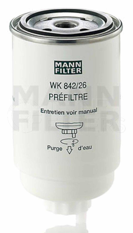 Inline FF31141. Fuel Filter Product – Spin On – Round Product Filter