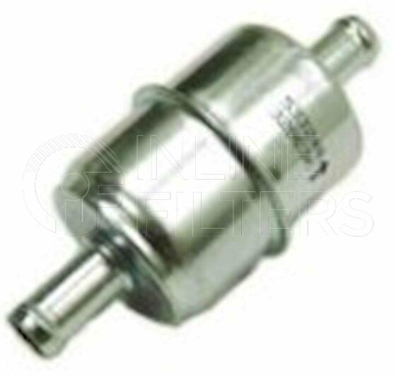 Inline FF31176. Fuel Filter Product – Push On – Round Product Push-on fuel filter