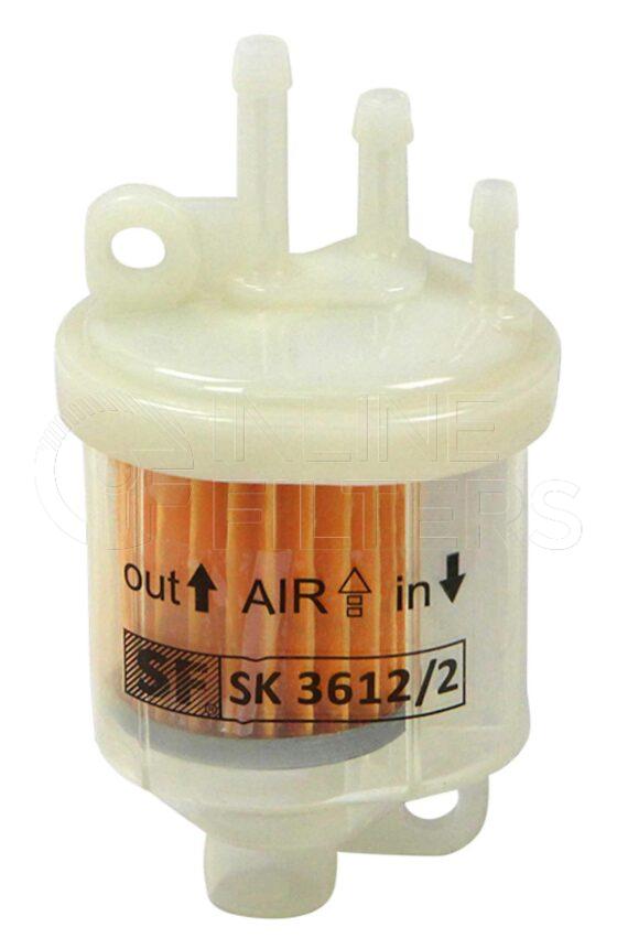 Inline FF31260. Fuel Filter Product – Push On – Round Product Fuel filter product