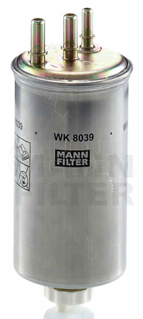 Inline FF31415. Fuel Filter Product – Push On – Round Product Fuel filter product