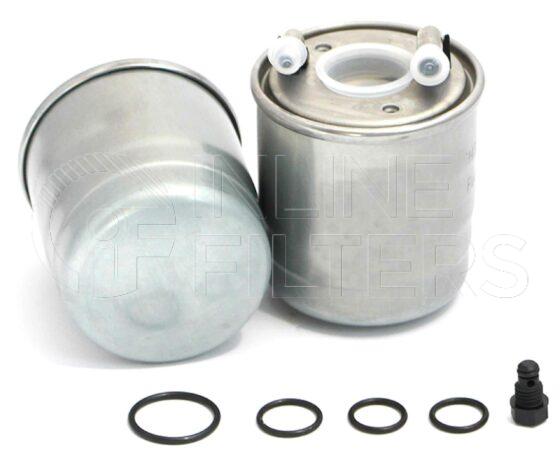 Inline FF31445. Fuel Filter Product – Push On – Round Product Fuel filter product