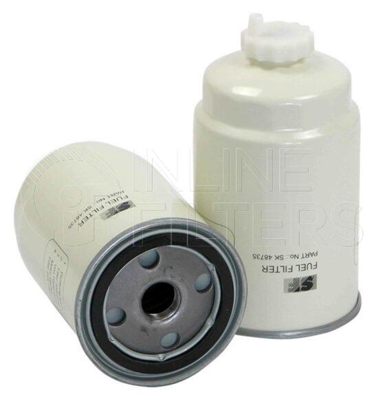 Inline FF31502. Fuel Filter Product – Spin On – Round Product Fuel filter product