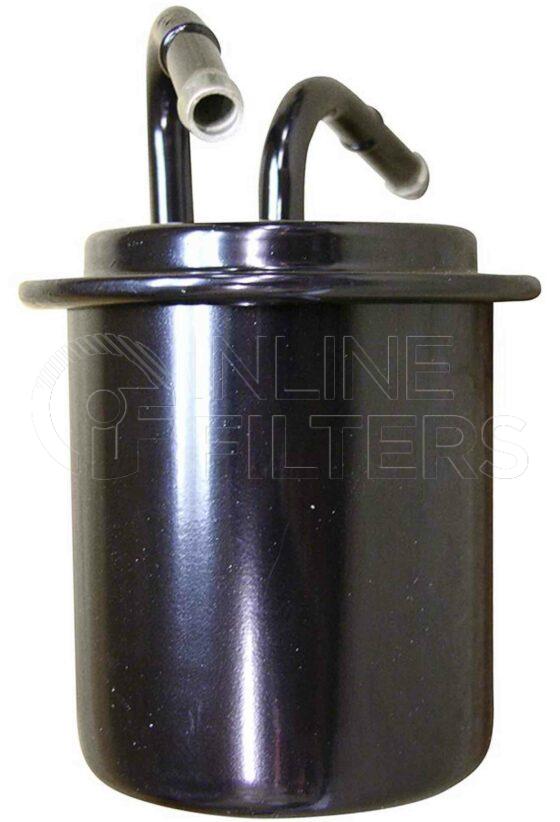 Inline FF31628. Fuel Filter Product – Push On – Round Product Fuel filter product
