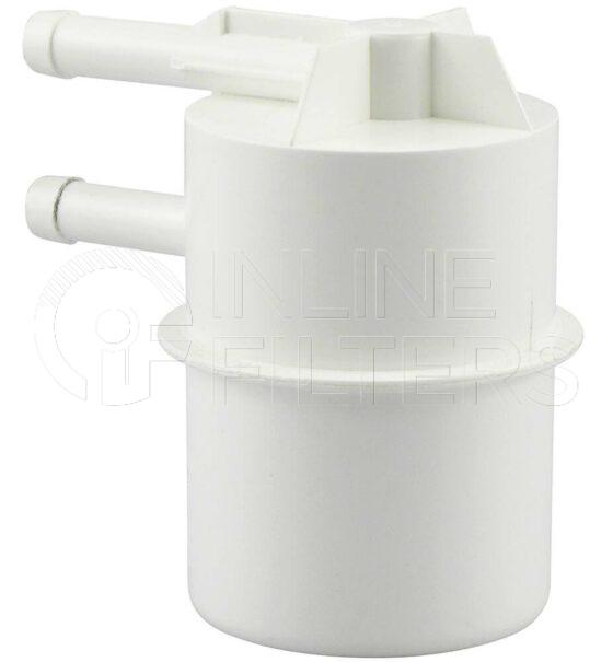 Inline FF31636. Fuel Filter Product – In Line – Plastic Product Fuel filter product