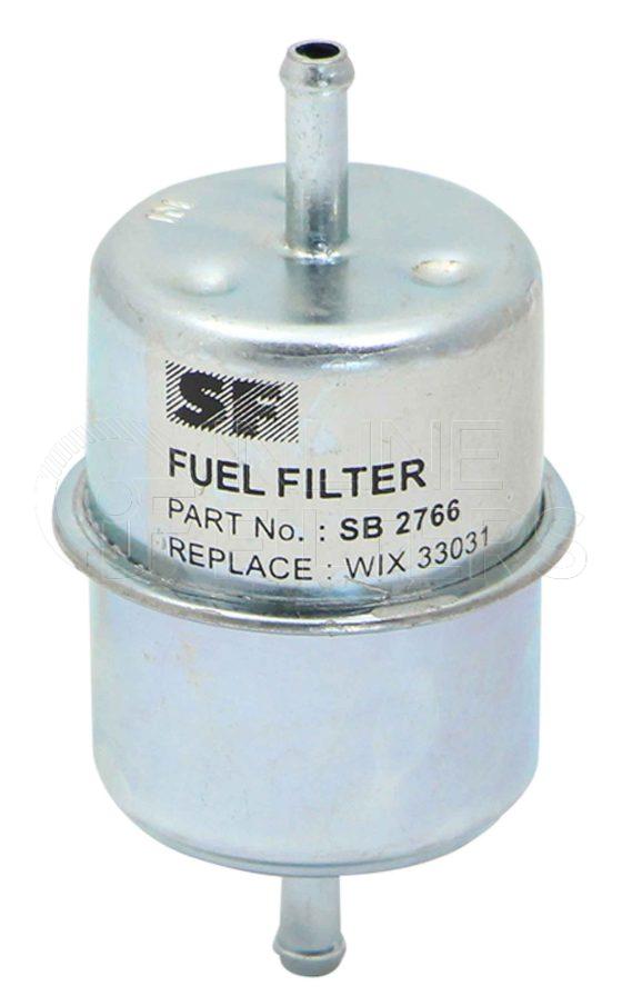 Inline FF31649. Fuel Filter Product – In Line – Metal Product Fuel filter product