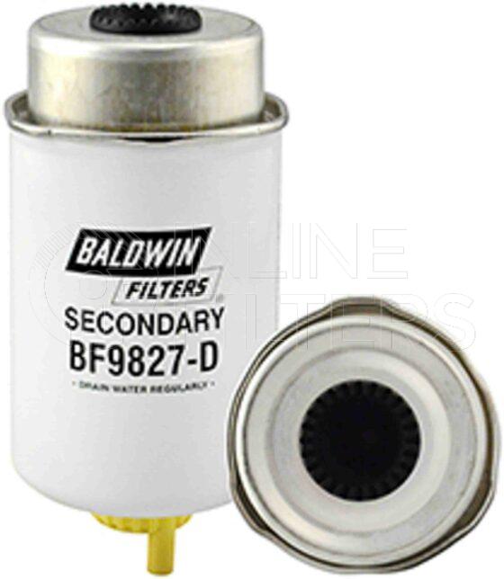 Inline FF31673. Fuel Filter Product – Collar Lock – Secondary Product Secondary fuel/water separator Flow Direction Reverse Flow