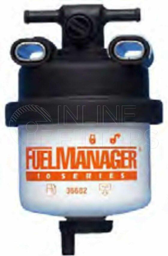 Inline FF31682. Fuel Filter Product – Housing – Complete Product Fuel filter housing for collar lock elements Brand Stanadyne Series Fuel Manager FM10 Fitted With 5 micron element Flow Rate 190 lph For Engines 10 to 200hp Pressure Drop 0.8psi at 170 lph Max Pressure w/o Bowl Up to 30psi Operating Temperature -40deg C to +121deg C […]