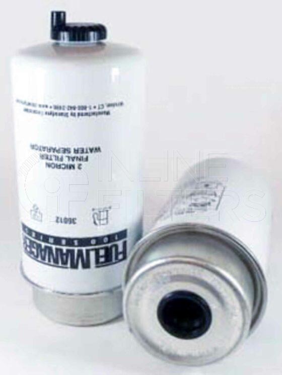 Inline FF31685. Fuel Filter Product – Collar Lock – Secondary Product Secondary fuel/water separator