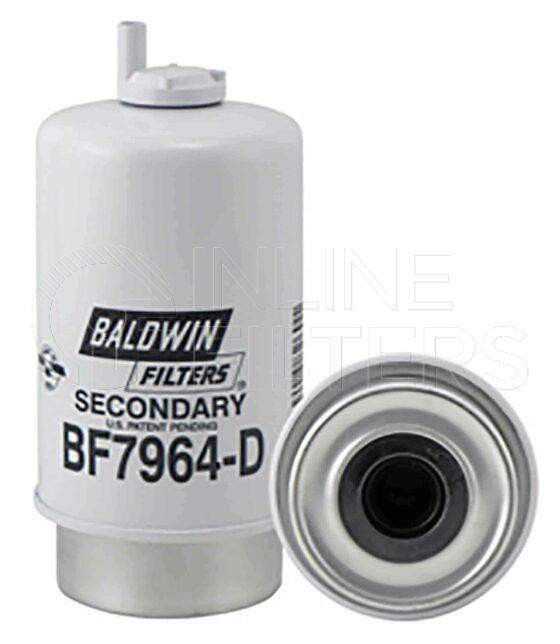 Inline FF31696. Fuel Filter Product – Collar Lock – Secondary Product Secondary fuel/water separator Flow Direction Reverse Flow