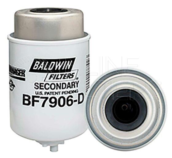 Inline FF31697. Fuel Filter Product – Collar Lock – Secondary Product Secondary fuel/water separator Flow Direction Reverse Flow