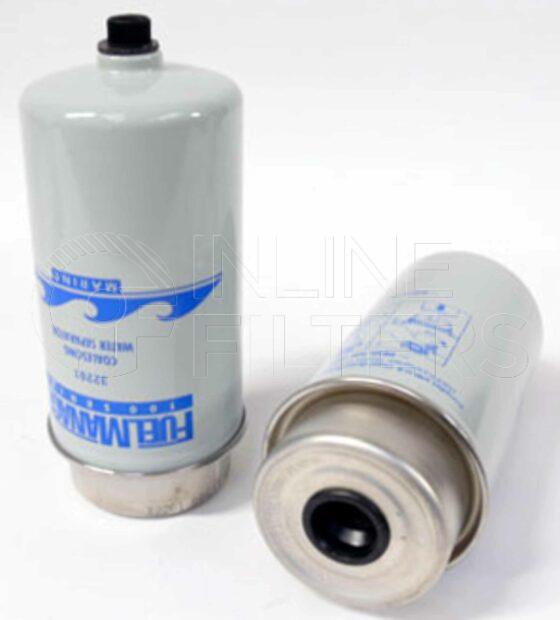 Inline FF31704. Fuel Filter Product – Collar Lock – Primary Product Marine primary fuel/water separator Secondary FIN-FF31706