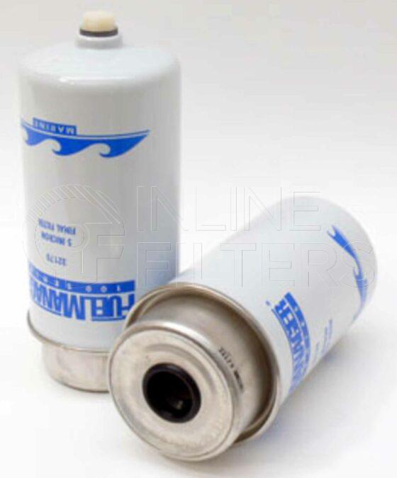 Inline FF31706. Fuel Filter Product – Collar Lock – Secondary Product Marine secondary fuel/water separator Primary FIN-FF31704 or Primary FIN-FF31705