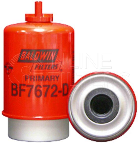 Inline FF31711. Fuel Filter Product – Collar Lock – Primary Product Primary fuel/water separator element Locator Collar Lock Drain Yes Secondary Element FIN-FF31709