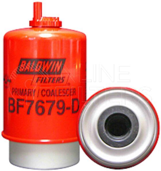 Inline FF31714. Fuel Filter Product – Collar Lock – Primary Product Primary fuel/water separator element Locator Collar Lock Drain Yes Secondary Element FIN-FF31708 Reverse Flow version FIN-FF31694