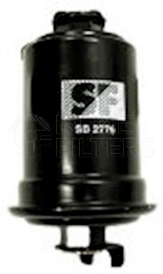Inline FF31797. Fuel Filter Product – In Line – Metal Threaded Product Fuel filter product