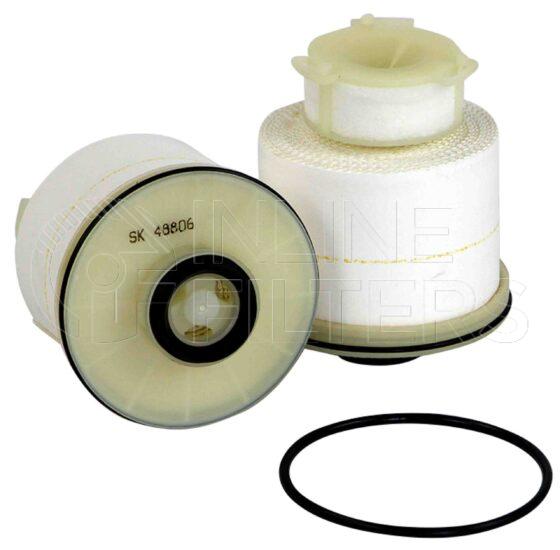Inline FF31836. Fuel Filter Product – Cartridge – Lid Product Fuel filter product
