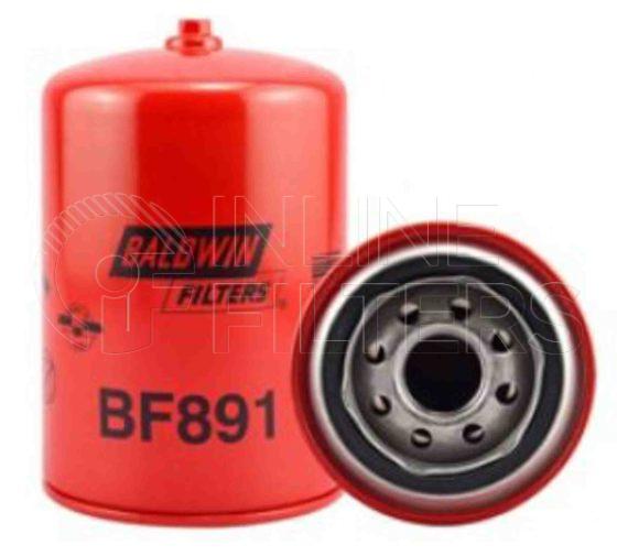 Inline FF31878. Fuel Filter Product – Spin On – Round Product Fuel filter product