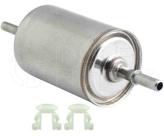 Inline FF31891. Fuel Filter Product – Push On – Round Product Fuel filter product