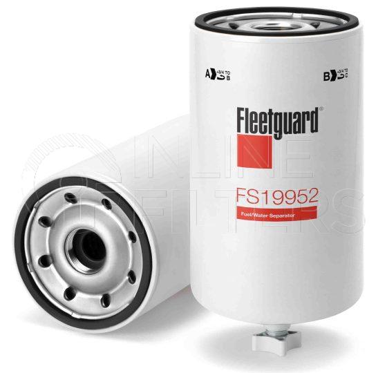 Inline FF31909. Fuel Filter Product – Spin On – Round Product Fuel filter product