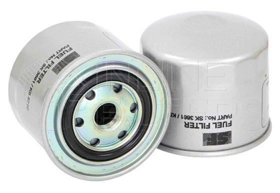 Inline FF31935. Fuel Filter Product – Spin On – Round Product Fuel filter product