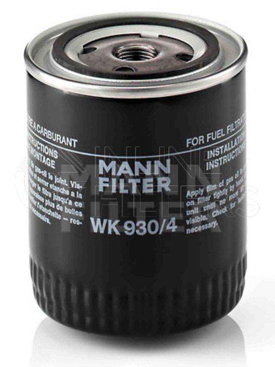 Inline FF31936. Fuel Filter Product – Spin On – Round Product Fuel filter product