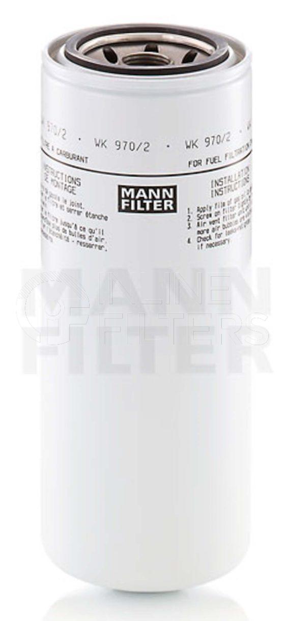 Inline FF31937. Fuel Filter Product – Spin On – Round Product Fuel filter product