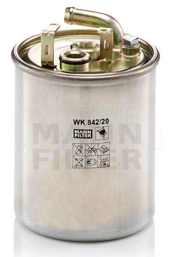 Inline FF31944. Fuel Filter Product – Push On – Round Product Fuel filter product
