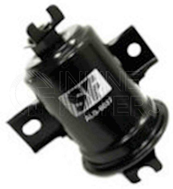 Inline FF32007. Fuel Filter Product – In Line – Metal Threaded Product Fuel filter product
