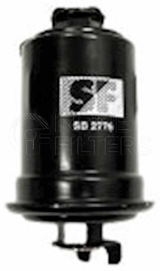 Inline FF32009. Fuel Filter Product – In Line – Metal Threaded Product Fuel filter product