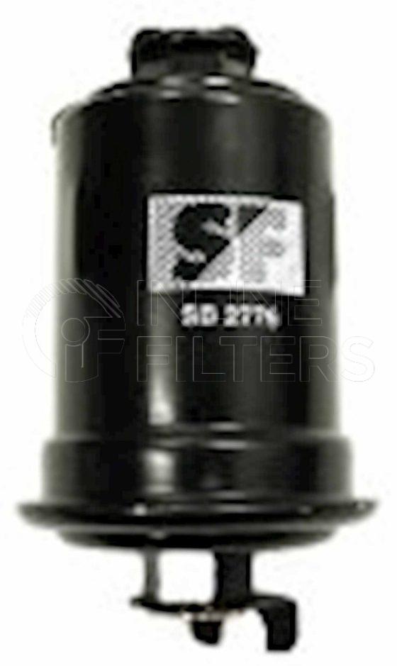 Inline FF32010. Fuel Filter Product – In Line – Metal Threaded Product Fuel filter product