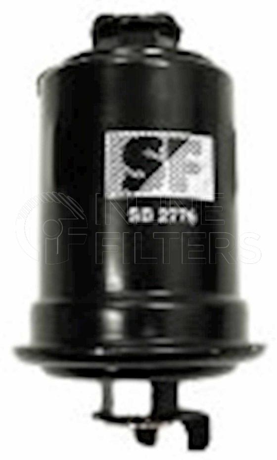 Inline FF32014. Fuel Filter Product – In Line – Metal Threaded Product Fuel filter product