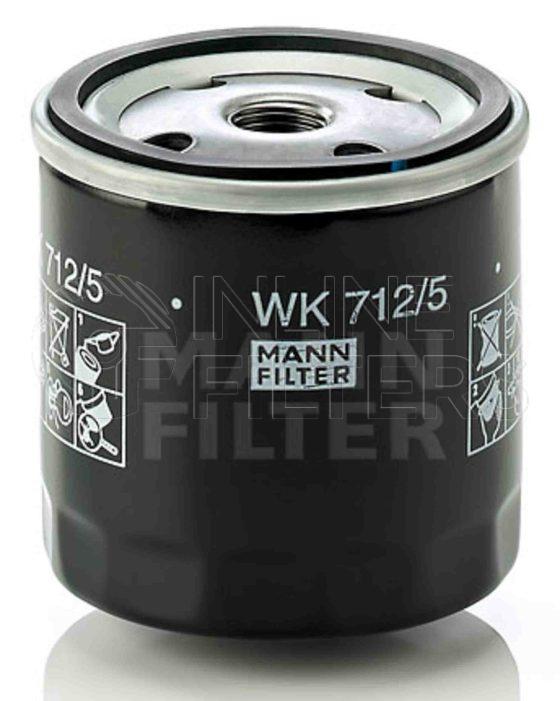 Inline FF32029. Fuel Filter Product – Spin On – Round Product Spin-on fuel filter