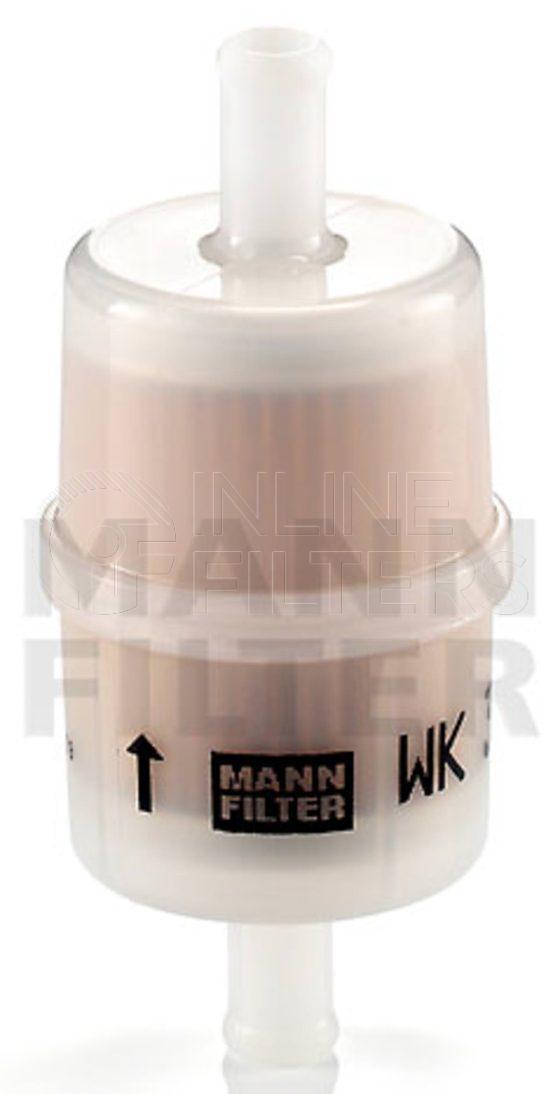 Inline FF32040. Fuel Filter Product – In Line – Plastic Product Filter