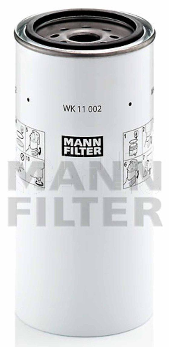 Inline FF32043. Fuel Filter Product – Spin On – Round Product Filter