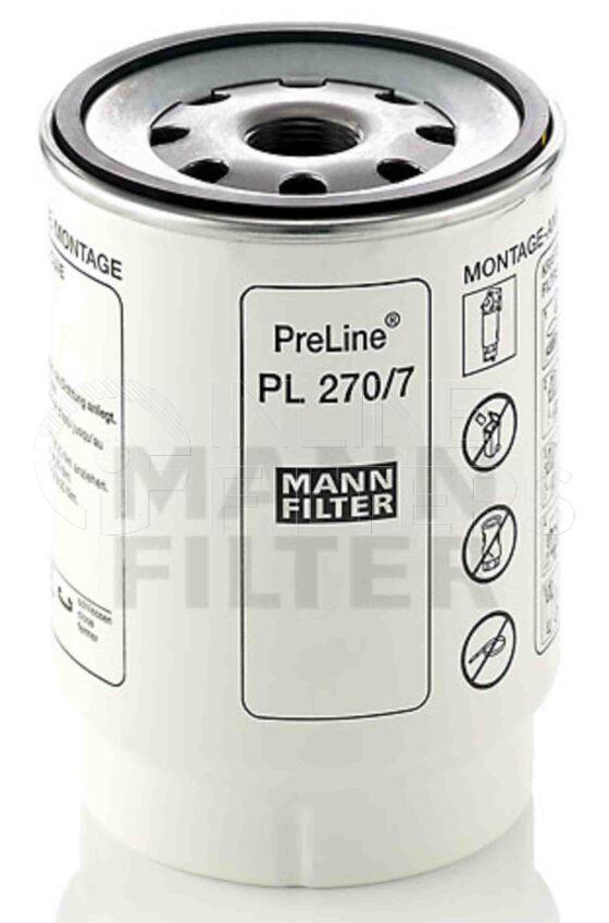Inline FF32082. Fuel Filter Product – Spin On – Round Product Filter