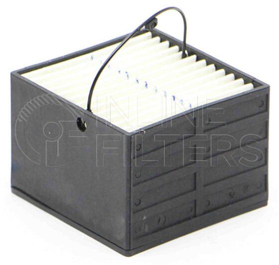 Inline FF32089. Fuel Filter Product – Cartridge – Square Product Box type fuel filter