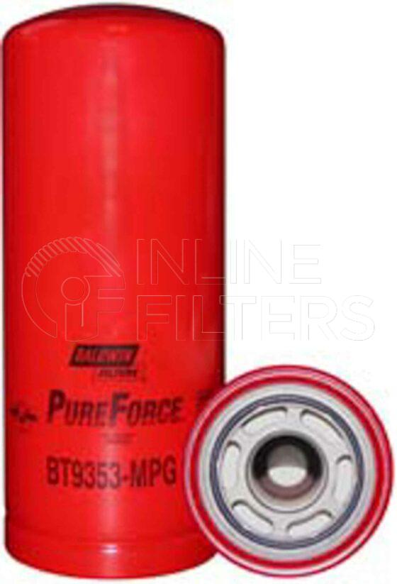 Inline FH50102. Hydraulic Filter Product – Spin On – Round Product Spin-on hydraulic filter