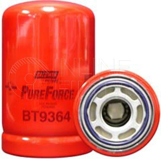 Inline FH50180. Hydraulic Filter Product – Spin On – Round Product Spin-on hydraulic filter
