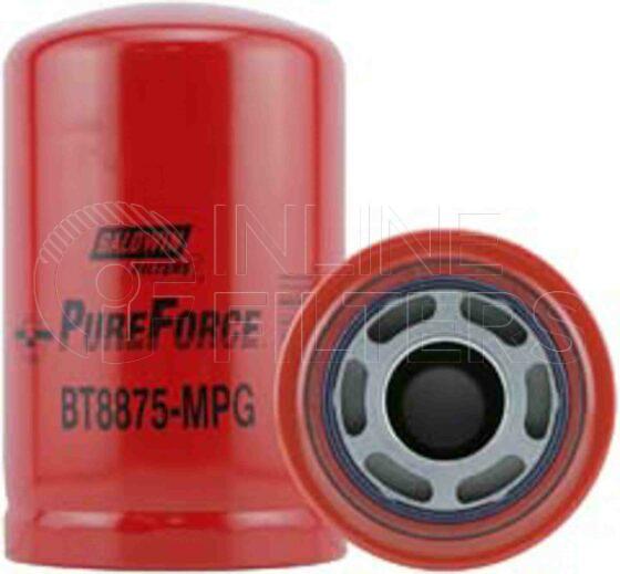 Inline FH50287. Hydraulic Filter Product – Spin On – Round Product Spin-on hydraulic filter