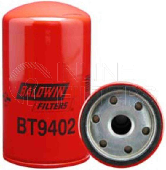 Inline FH50338. Hydraulic Filter Product – Spin On – Round Product Spin-on hydraulic/transmission filter