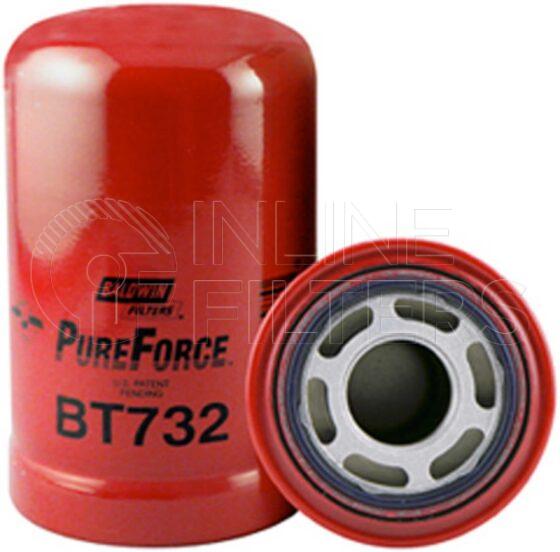 Inline FH50383. Hydraulic Filter Product – Spin On – Round Product Spin-on hydraulic filter