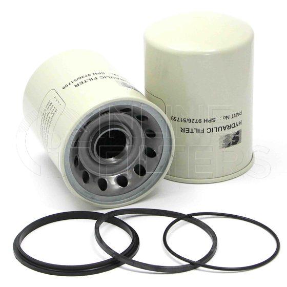 Inline FH50394. Hydraulic Filter Product – Spin On – Round Product Hydraulic filter product