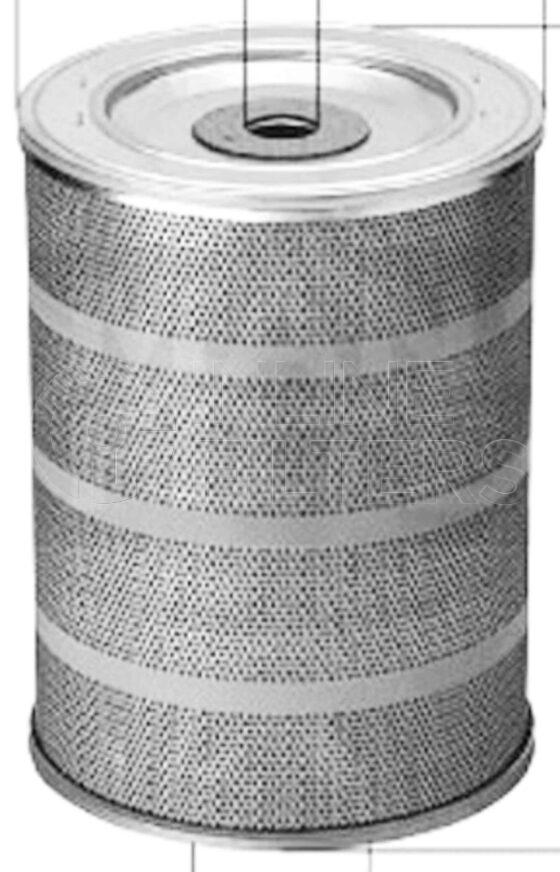 Inline FH50447. Hydraulic Filter Product – Cartridge – Round Product Hydraulic filter product