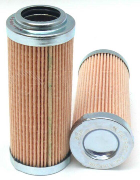 Inline FH50460. Hydraulic Filter Product – Cartridge – O- Ring Product Hydraulic filter product