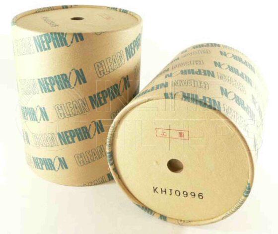 Inline FH50661. Hydraulic Filter Product – Cartridge – Round Product Nephron by-pass filter