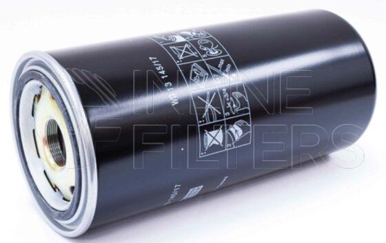 Inline FH51197. Hydraulic Filter Product – Spin On – Round Product Hydraulic filter product