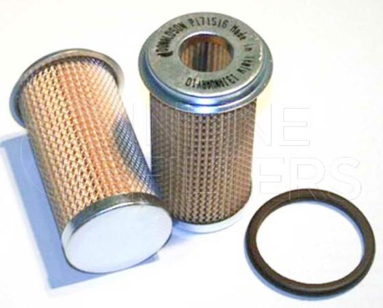 Inline FH51199. Hydraulic Filter Product – Cartridge – Flange Product Cartridge hydraulic filter with flange Micron 27 micron